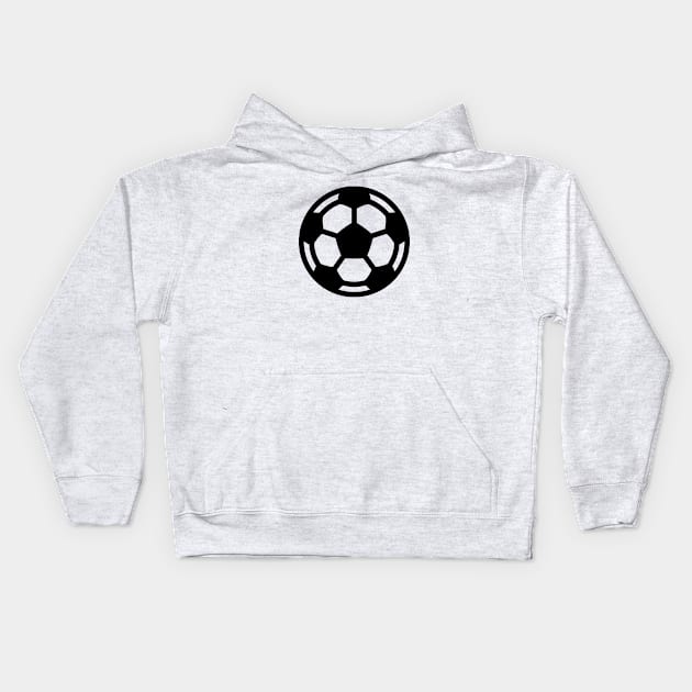 Soccer Ball (1C) Kids Hoodie by MrFaulbaum